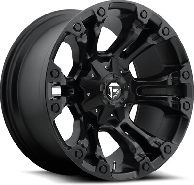 #ad Alloy Wheels 17quot; Fuel Vapor D560 Black Matt For Nissan Frontier Mk1 97 04 GBP 1139.00