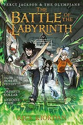#ad Percy Jackson and the Olympians The Battle of the Labyrinth: The Graphic GOOD $5.86