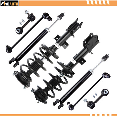 #ad For 2009 2014 Nissan Maxima Front Rear Complete Struts Shocks Sway Bar Set $199.98