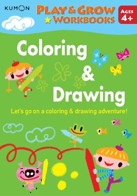 #ad PLAY AND GROW: COLORING AND DRAWING PLAY amp; GROW By Kumon $14.95
