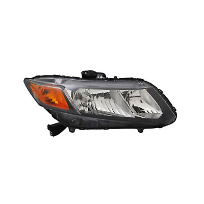 #ad HO2503144 New Replacement Passenger Side Head Lamp Assembly Fits 2012 Civic $104.00