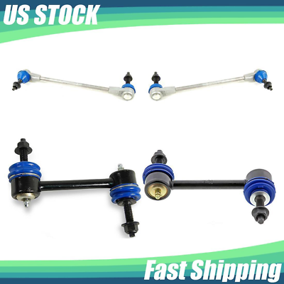 #ad For 2009 Lincoln MKS Front Rear LH RH Sway Bar Link Kit 4x Mevotech OL $128.93