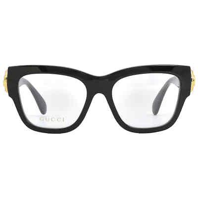 #ad Gucci Demo Square Ladies Eyeglasses GG1410O 001 53 GG1410O 001 53 $219.62