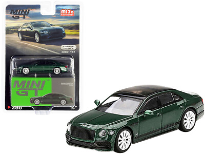 #ad Bentley Flying Spur with Sunroof Verdant Green Metallic with Black Top Limite... $23.31