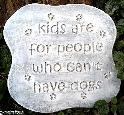 #ad Animal dog puppy plaque mold stepping stone mould 9.5quot; x 10quot; x 3 4quot; $29.95