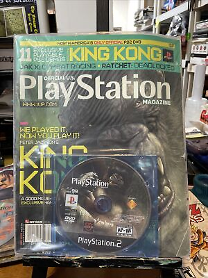 PlayStation Magazine Issue 99 with Demo Disc Peter Jackson#x27;s King Kong $19.98