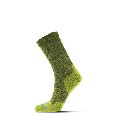 #ad Fits Light Hiker Crew Socks Forest Green XL US M 10.5 12.5 W 12 14 $22.00