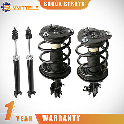 #ad 4PCS Complete Front Strut Rear Shock Absorbers For 2007 2012 Nissan Altima 4cyl $158.79