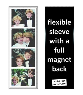 #ad Magically Magnetic White Photo Booth Strip Frame amp; Insert Tool LYTLE USA made $1.50