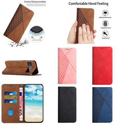 #ad Magnetic Flip Leather Wallet Stand Card Case Cover For Google Pixel 6 6 Pro $8.35