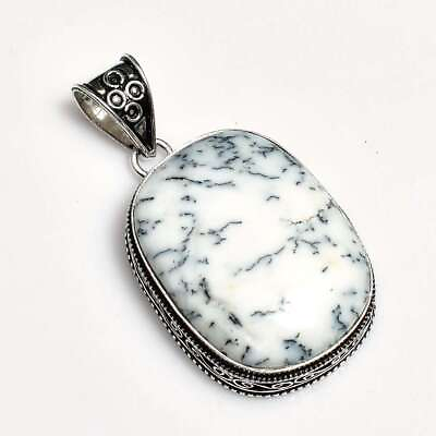 #ad Dendrite Opal Antique Design Pendant Jewelry Fashionbale Gift 1.92quot; RP 1103 $4.99