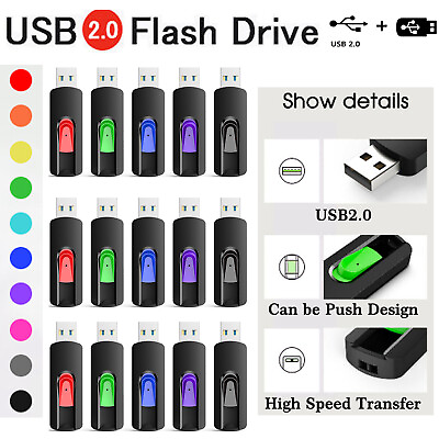 #ad Lot USB Flash Drive Memory Stick Pendrive Thumb Drive 2GB4GB 8G 32G 64G 128G $414.85