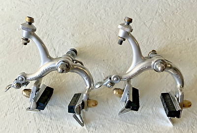 #ad CAMPAGNOLO GS BRAKE CALIPERS FRONT AND REAR 45 55 MM REACH $90.00