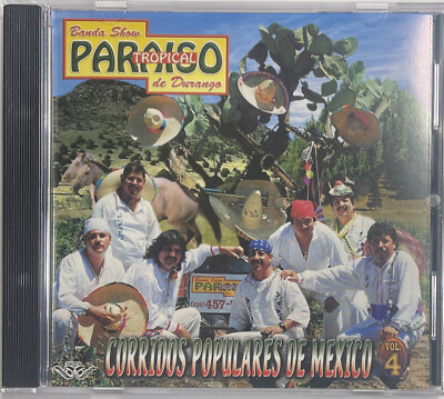 #ad Corridos Populares Vol. 4 by Paraiso Tropical de Durango CD 2008 $17.41