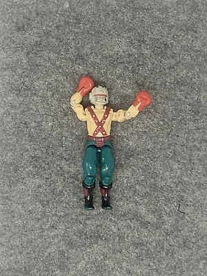 #ad Gi Joe Big Boa Cobra Trainer action figure 1987 Boxing gloves Red $25.00