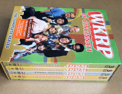 #ad WKRP in Cincinnati: The Complete Series 1 4 DVD 2014 13 Disc Set Region 1 $20.50