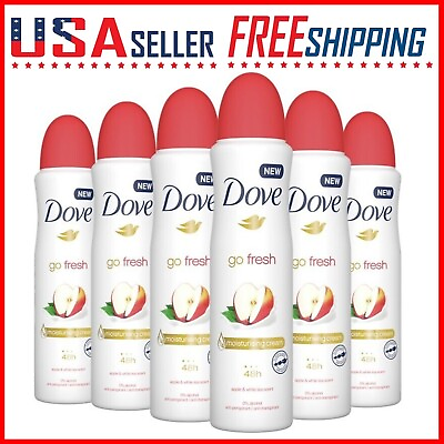 #ad Dove Spray Apple White Tea Anti Perspirant Spray Deodorant 150ml 5.07oz x 6 Pack $25.95