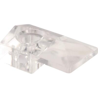 #ad U 9278 Mirror Clip Clear Acrylic Fits 1 4 In. Thick Glass Mirrors 6 Pack $13.66