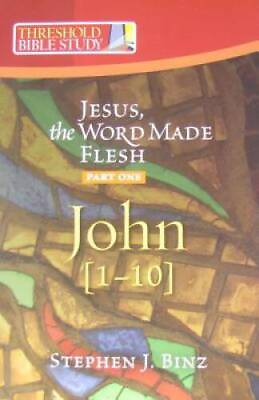 #ad Threshold Bible Study: Jesus the Word Made Flesh Part One: John 1 10 GOOD $4.40