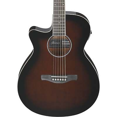 #ad Ibanez AEG7L Left Handed Acoustic Electric Guitar Dark Violin Sunburst $299.99