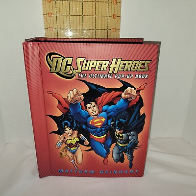 #ad DC Super Heroes: The Ultimate Pop Up Book DC Comics Superman Batman amp; More $19.95