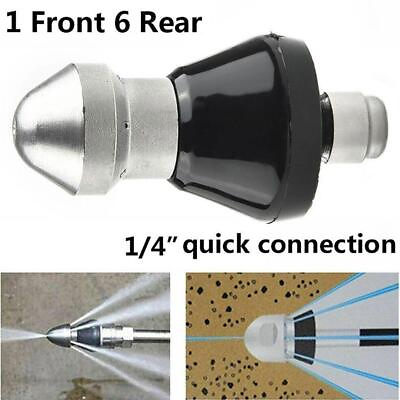 #ad Sewer Cleaning Tool High pressure Nozzle Sewer Pipe Cleaner Washer V $4.98