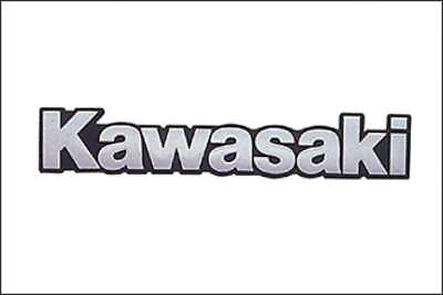#ad Kawasaki Tank Emblem L Chrome Finish Sticker Decal Motorsports $76.00