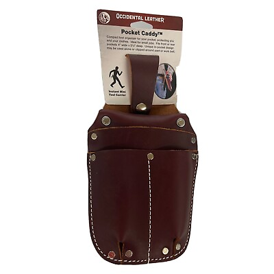 #ad Occidental Leather 5057 Pocket Caddy MADE IN USA IN STOCK NOW $35.00