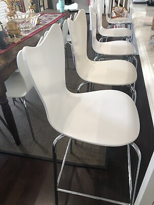 #ad West Elm Set 10 Dining Chairs 5 Bar Stools $1500.00