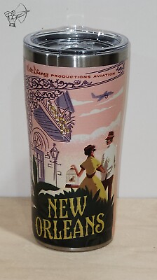 #ad Tumbler New Orleans Theme 20 oz Multicolor New Un used but with no box $20.00