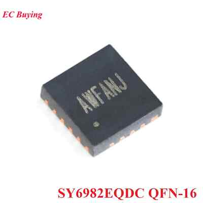 #ad SY6982EQDC Boost Li Ion Battery Charger QFN 16 IC 5 1pcs $6.55