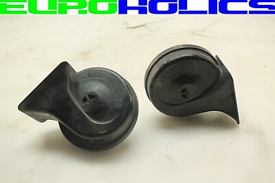 #ad OEM BMW E60 535xi 04 10 Horn High Low Tone Note 61336935987 61336935988 $32.54