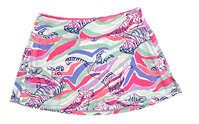 #ad Lilly Pulitzer Luxletic Skort Skirt Women XS Tiger Pink Lined Athletic $65.99