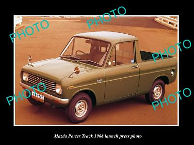 #ad OLD LARGE HISTORIC PHOTO OF 1968 MAZDA PORTER TRACK MODEL LAUNCH PRESS PHOTO AU $8.50