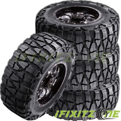 #ad 4 Nitto Grappler 37X13.50R18 124P D 8 Extreme Terrain Off Road Truck Mud Tires $2798.89
