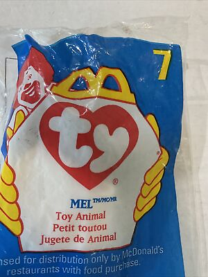 #ad MEL The KOALA TY Beanie Babies 1998 McDonalds Happy Meal Toy Unopened NEW $6.00