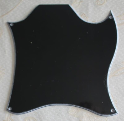 #ad Pick Fits US Gibson SG Standard Blank Style Guitar Pickguard4 Ply Black $10.99