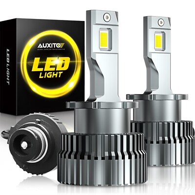 #ad D2S D2R LED Headligh Bulbs 6000K Replacement HID Xenon White High Low Beam Lamp $55.99