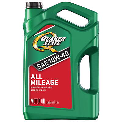 #ad Quaker State All Mileage 10W 40 Motor Oil 5 Quart $21.14
