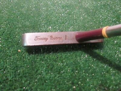 #ad Golf Tommy Burns Vintage Putter Very Original with Leather Grip amp; Hosel Ferrule $24.50