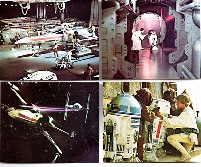 #ad 8 Star Wars Color Photos 2 4 3 4quot; X 4quot; 6 5quot; X 4quot; Luke Hans amp; Princess Leia $5.99