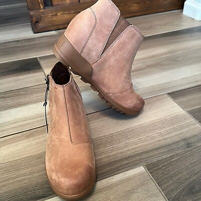 #ad Sorel Ellie Zip Up Suede Boots Size 11 $99.00