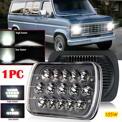 #ad DOT 7x6quot; LED Headlight for Ford E 100 E 150 E 250 E 350 Econoline Club Wagon Van $28.86