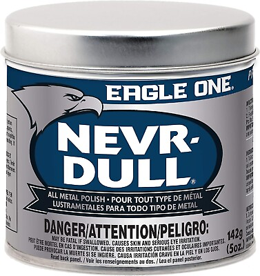 #ad Eagle One ORIGINAL NEVR DULL WADDING ALL METAL POLISH CLEANER AUTO MOTO HOME 5OZ $12.99