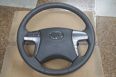 #ad STEERING WHEEL LEATHER FOR TOYOTA HILUX VIGO FORTUNER 2005 15 $490.00