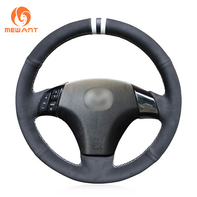 #ad Hand Sew Soft Suede Steering Wheel Cover for Mazda 3 Mazda 6 Mazda 5 MAZDASPEED3 $64.90