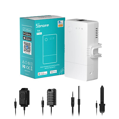 #ad SONOFF TH Origin 16A 20A Smart Switch Temperature and Humidity Monitoring Sensor $24.69