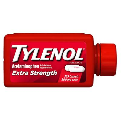 #ad Tylenol Extra Strength 325 Caplets Expire 2026 BRAND NEW $38.95