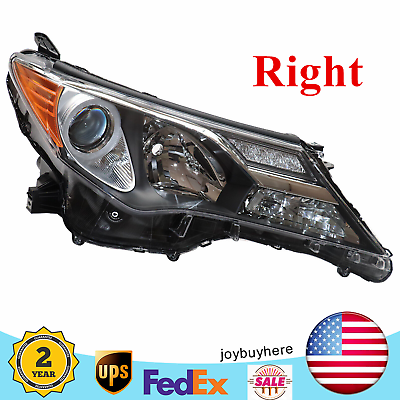 #ad RH Passenger Side Headlight For Toyota RAV4 RAV 4 2013 2014 2015 Right Headlamp $74.10