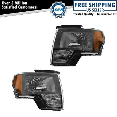 #ad Ford OEM Headlight Set Left amp; Right For 2010 2014 Ford F 150 $406.34